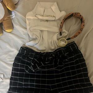 Preppy Coquette Academia Pearls & Plaid Scholar Style Bundle